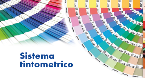 Sistema tintometrico per una riproduzione esatta del colore